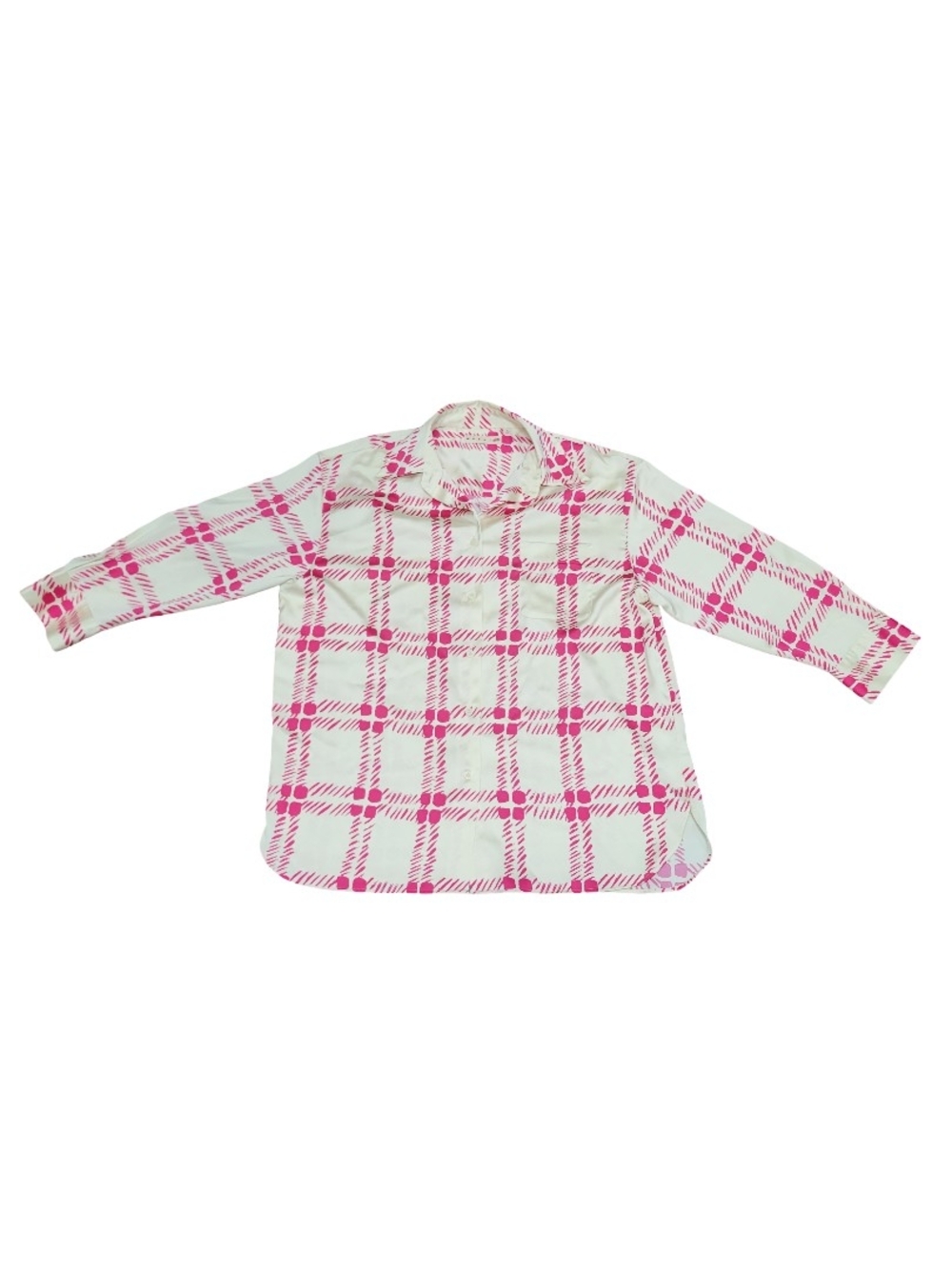 Marni for Uniqlo Pink and White Printed Top